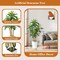 Artificial Dracaena Tree 5.5FT - Faux Plant Fake Tropical Yucca Tree Indoor with White Tall Planter - Fake Floor Plant in Pot - Artificial Dracaena Plants for Home Office Living Room Decor